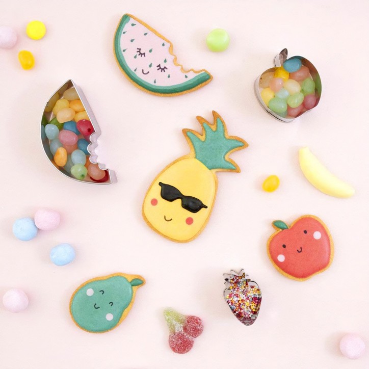 Set d'emporte-pièces - Fruits