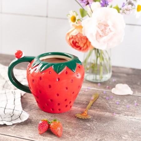 Grand mug - Fraise