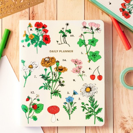 Agenda perpétuel - Botanical