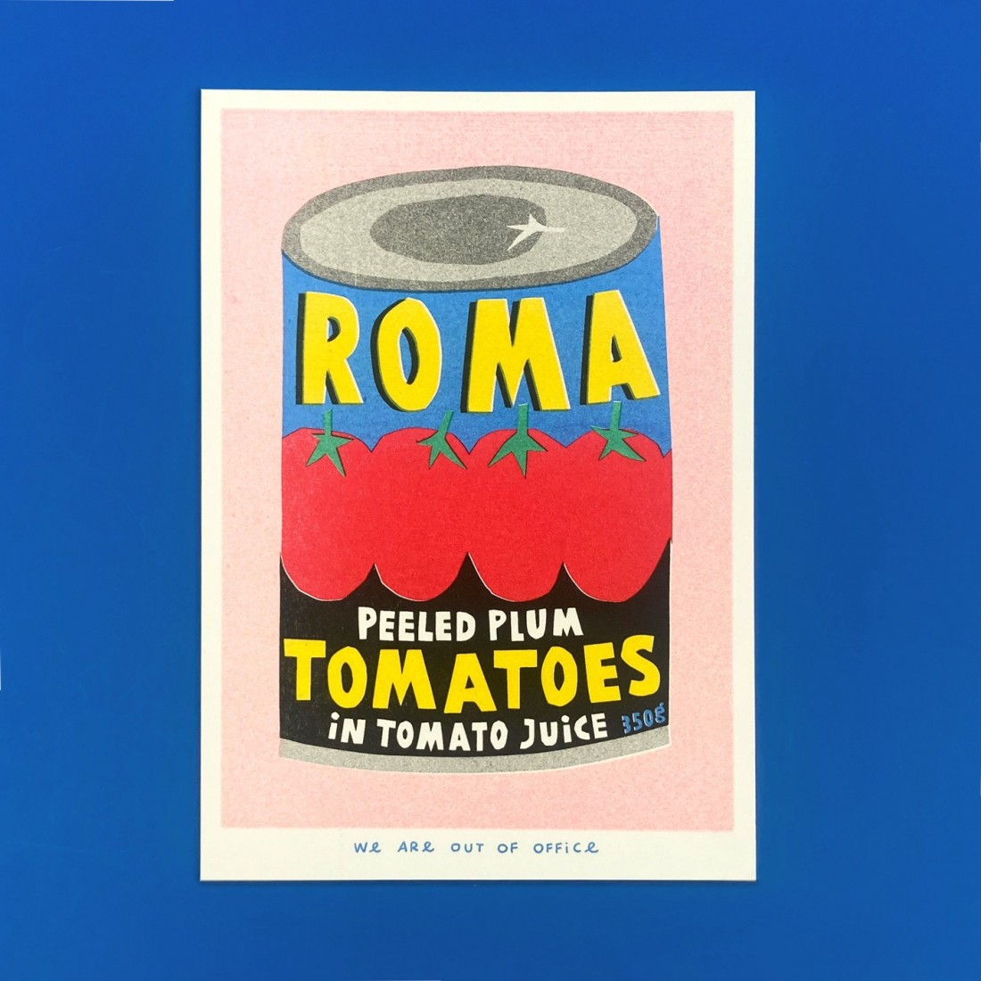 Petite affiche riso - Roma plum tomatoes