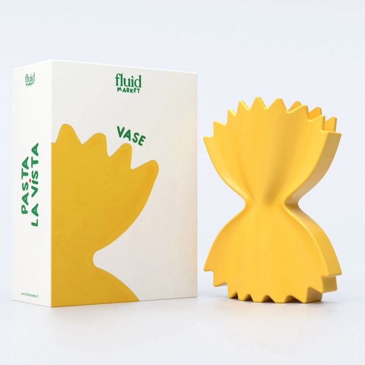Vase - Pasta - Fluid market - Cadeau original bouquet de fleurs