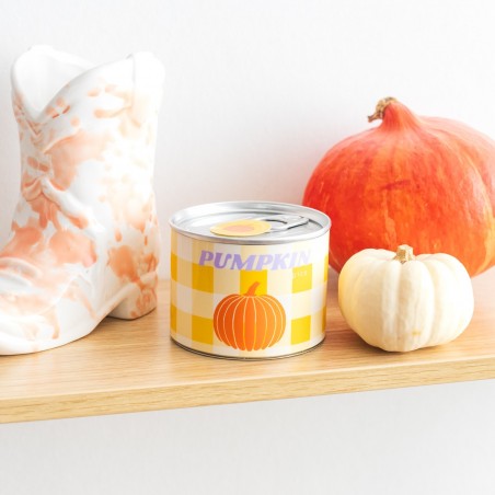 Bougie parfumée en conserve - Citrouille et épices