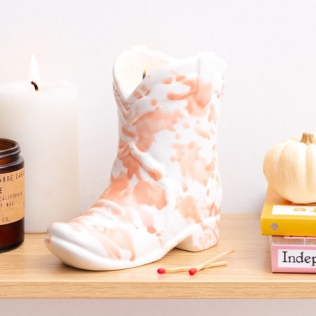 Bougie parfumée - Cowboy boot (cactus flower)