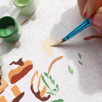 Kit de peinture au numéro - Boulangeries parisiennes
