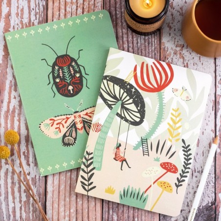 Lot de 2 carnets - Far & away