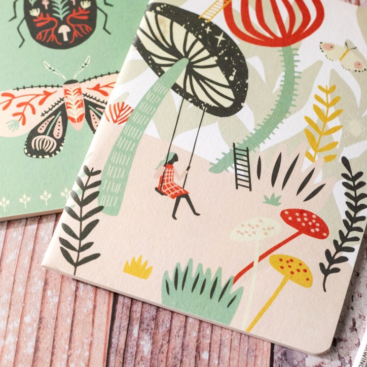 Lot de 2 carnets - Far & away