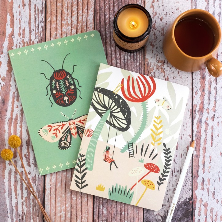 Lot de 2 carnets - Far & away