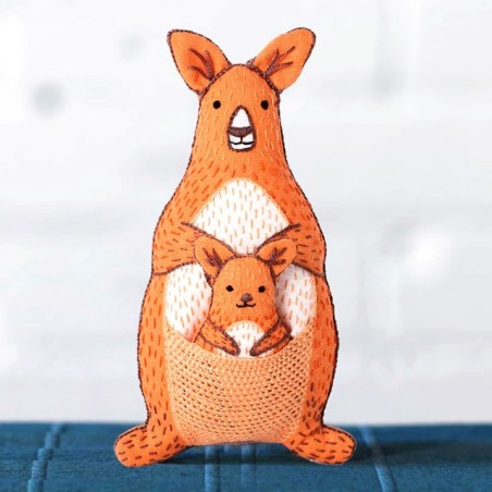 Kit de broderie DIY - Kangourou