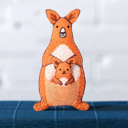 Kit de broderie DIY - Kangourou