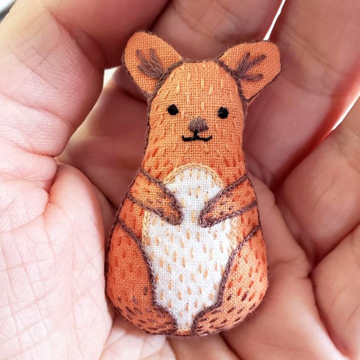 Kit de broderie DIY - Kangourou
