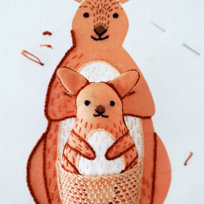 Kit de broderie DIY - Kangourou