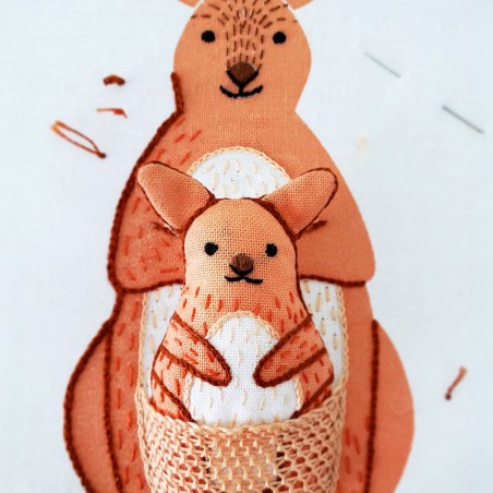 Kit de broderie DIY - Kangourou