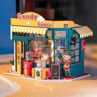 Kit DIY diorama - Rainbow candy house