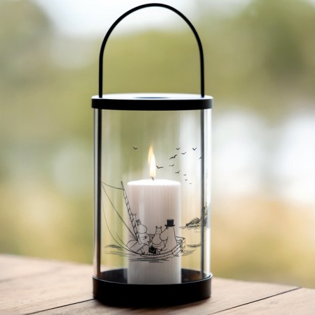Moomin glass candle holder - Together