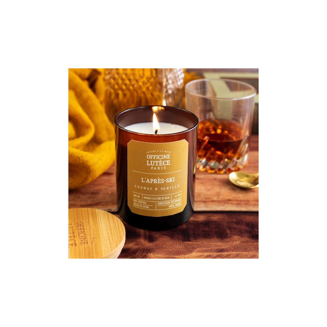 Bougie parfumée Officine Lutèce - L'après-ski