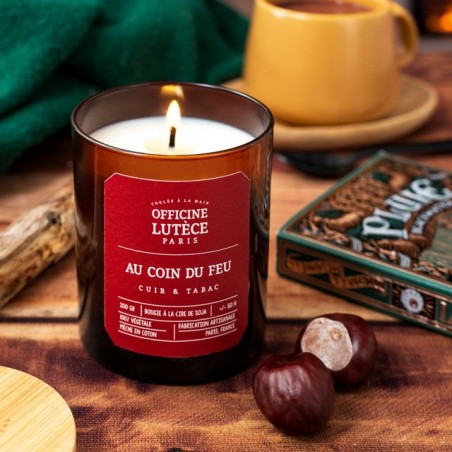 Bougie parfumée Officine Lutèce - Au coin du feu