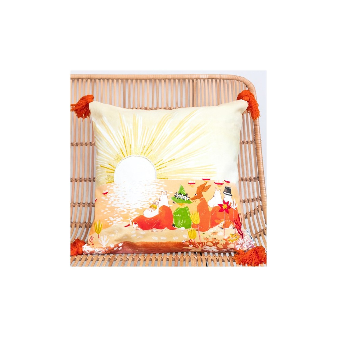 Coussin Moomin - Sunset
