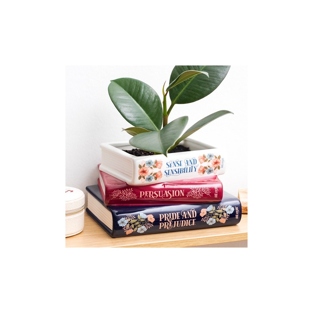 Cache-pot livres - Jane Austen