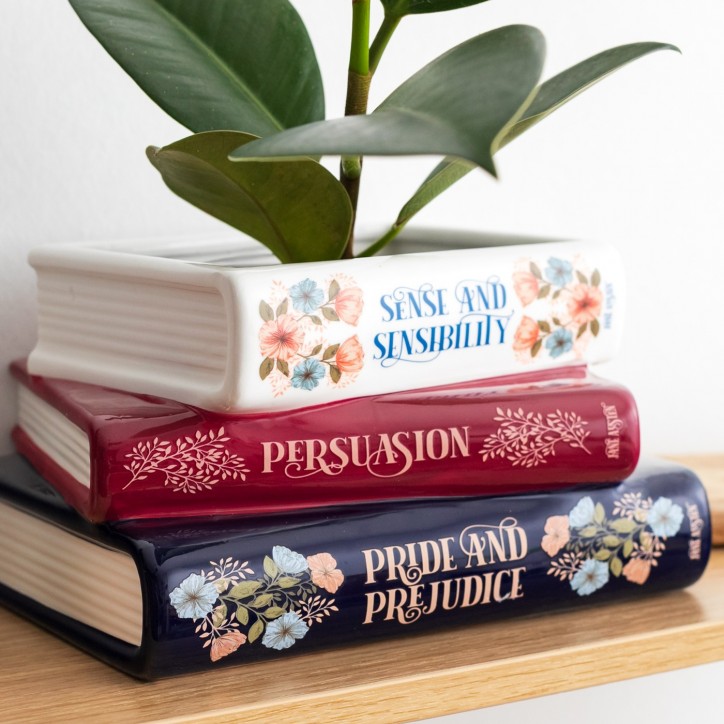 Cache-pot livres - Jane Austen