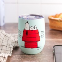 Snoopy travel tumbler - I'm allergic to monday