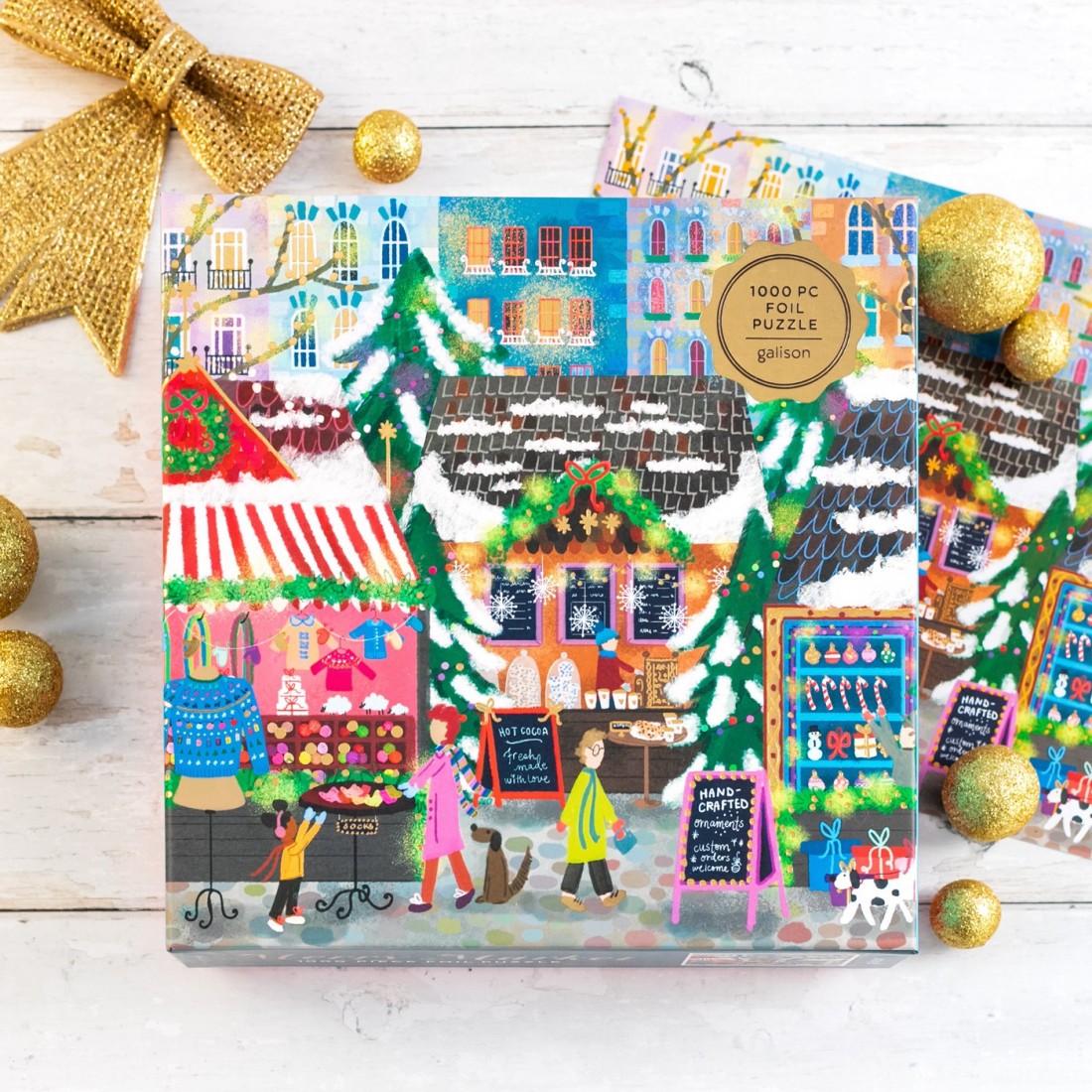 Puzzle Galison - Merry market