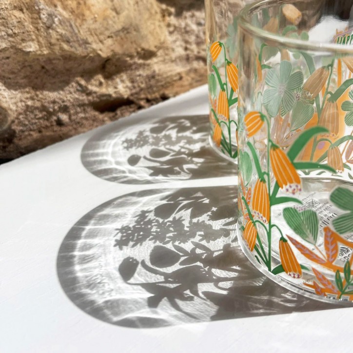 Set de 2 verres - Happy days