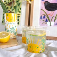Set de 2 verres - Happy days