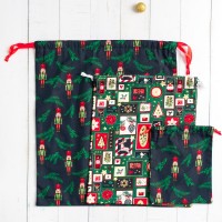 Pochette cadeau en coton réutilisable