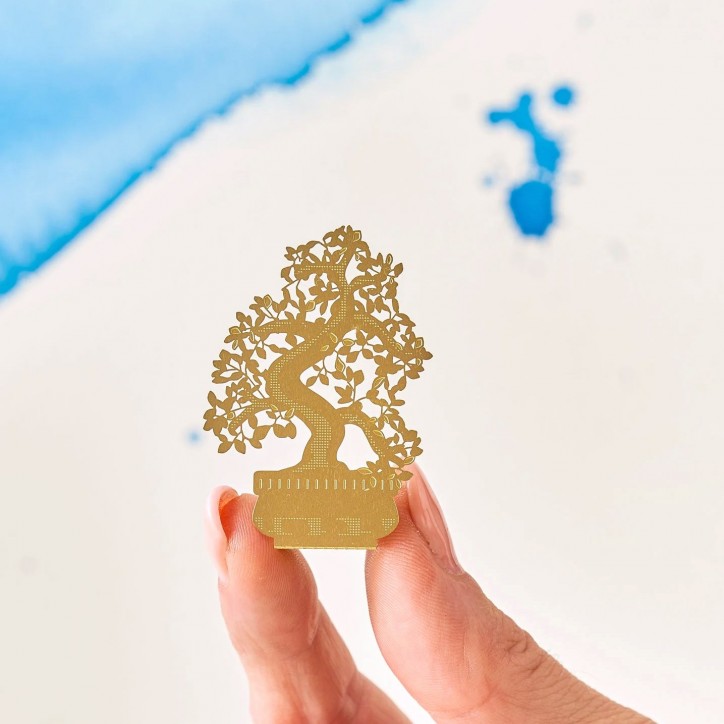 Mini déco pour plantes - Tiny tree (bonsaï)