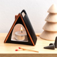 Bougeoir maison et cones d'encens - Nordic cabin