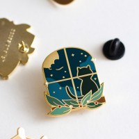 Pin's - Cat window