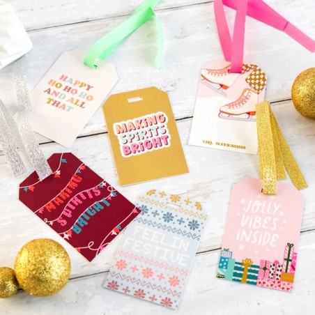 Set d'étiquettes cadeaux - Holiday gift tags