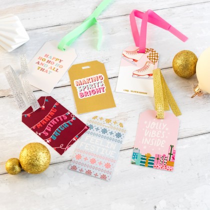 Set d'étiquettes cadeaux - Holiday gift tags