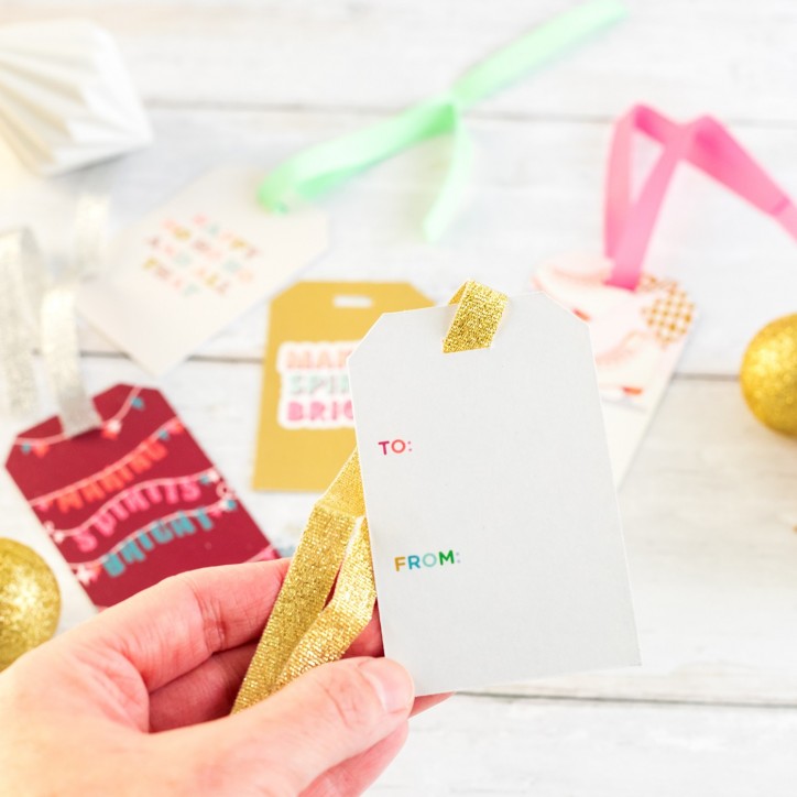 Set d'étiquettes cadeaux - Holiday gift tags