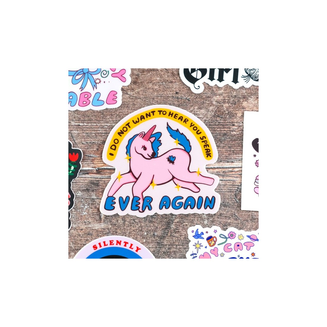 Large sticker - Ever again