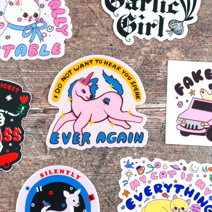 Large sticker - Ever again
