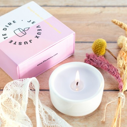 Bougie à message secret - You light my fire