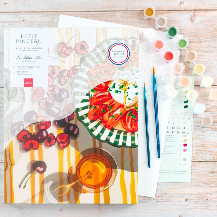 Paint by numbers kit - La dolce vita