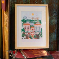 Paint by numbers kit - Singapore