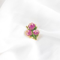 Pin's - Bouquet de crocus