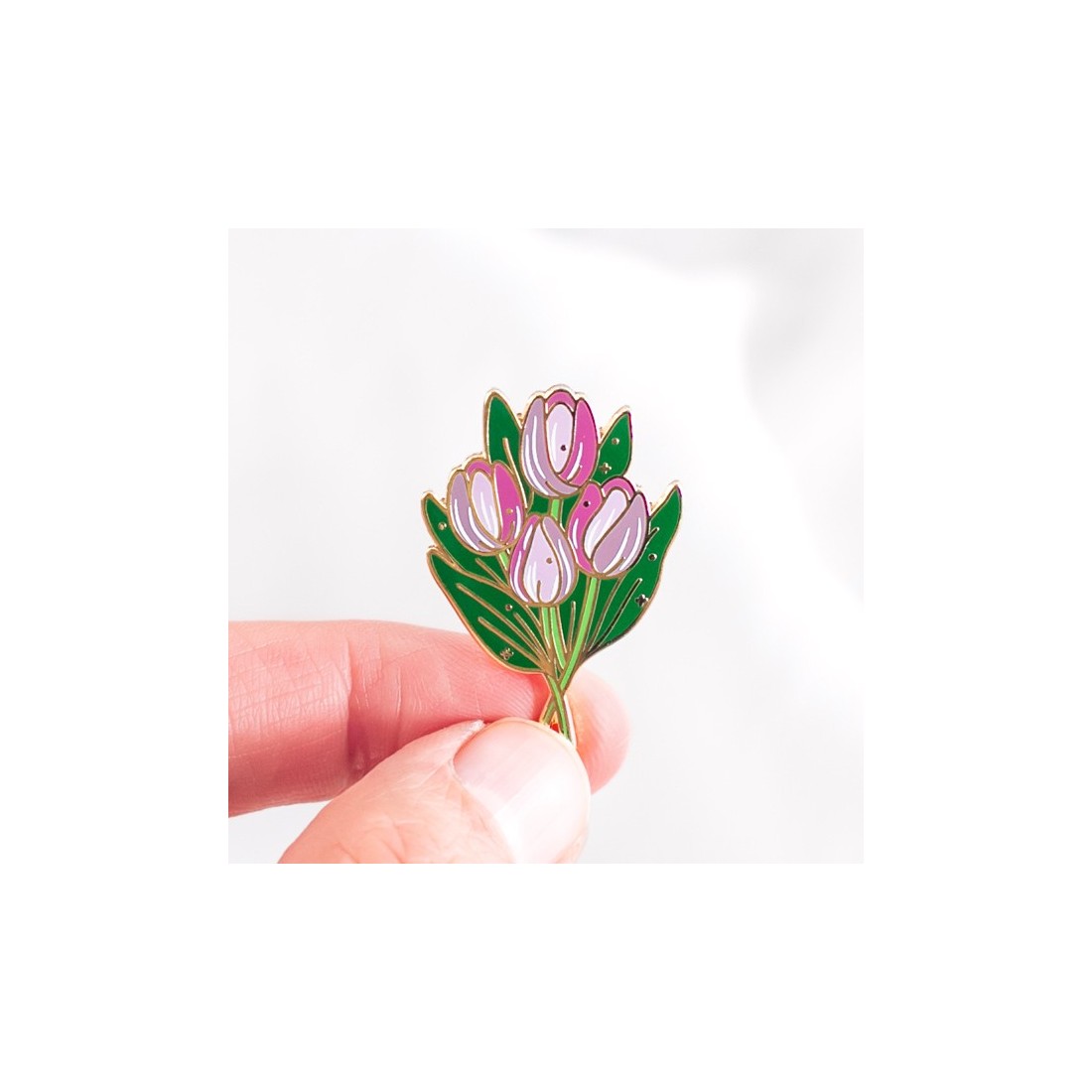 Pin's - Bouquet de tulipes