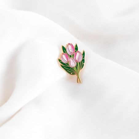 Pin's - Bouquet de tulipes