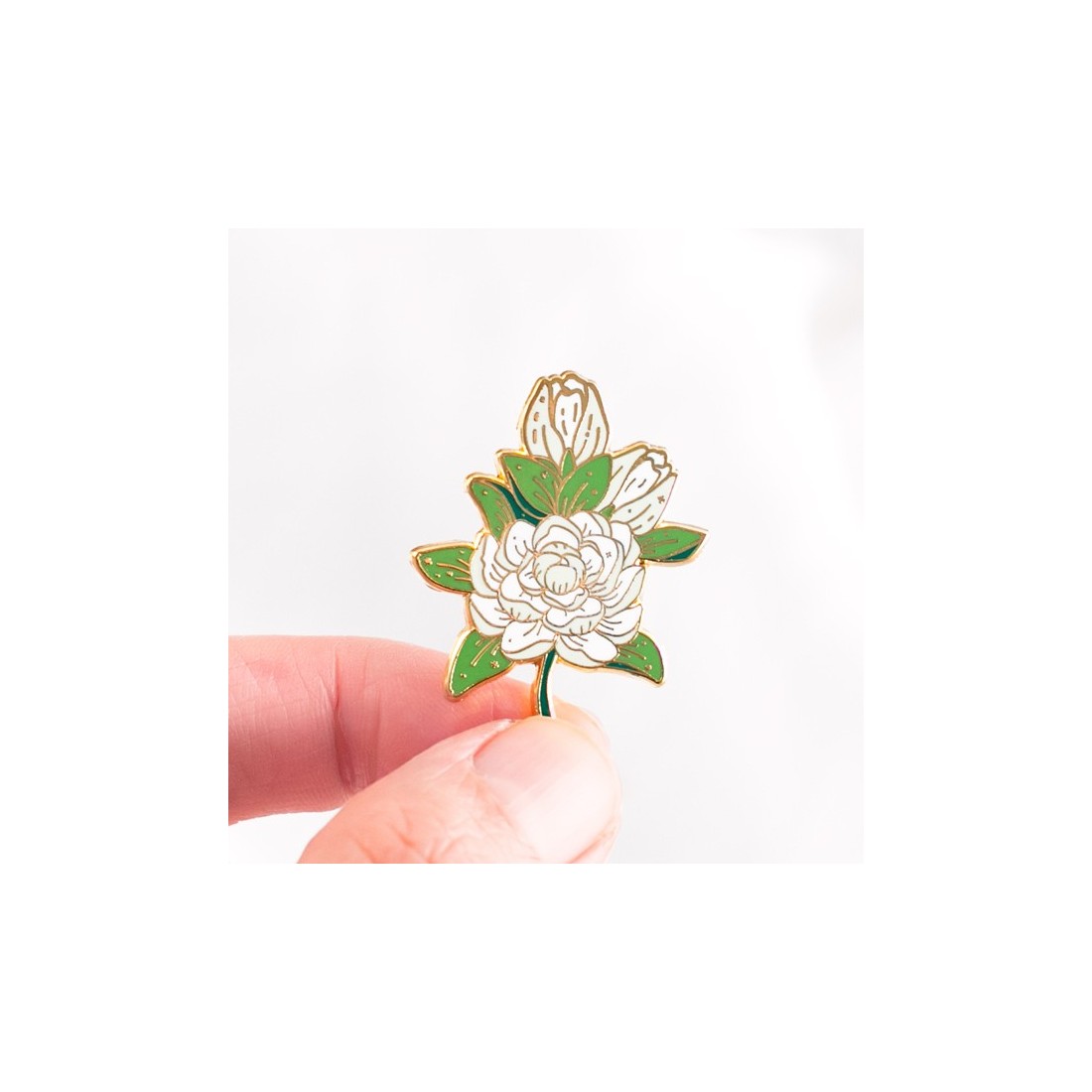 Enamel pin - Jasmin grandiflora