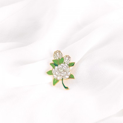 Enamel pin - Jasmin grandiflora