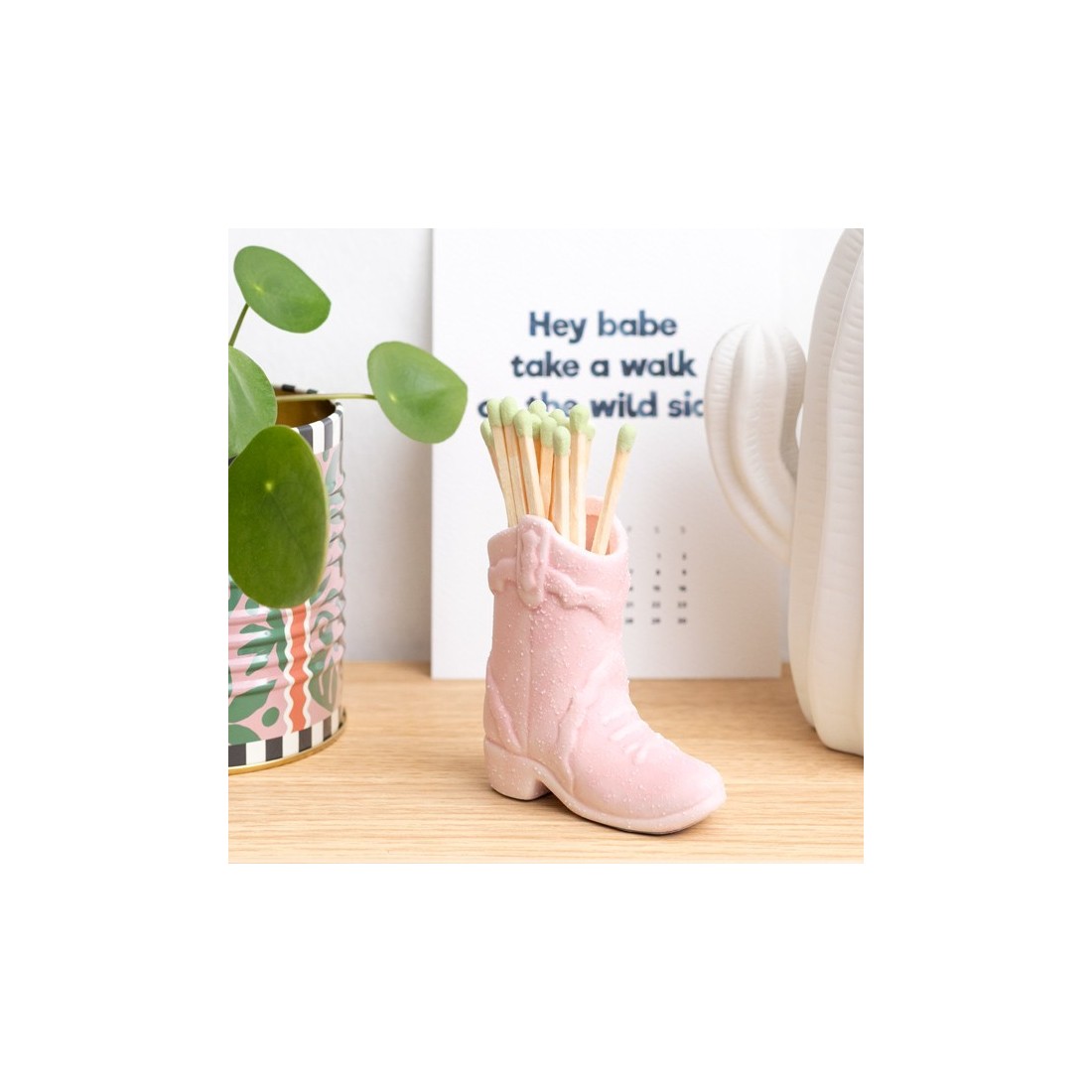 Porte-allumettes botte de cowboy - Nashville