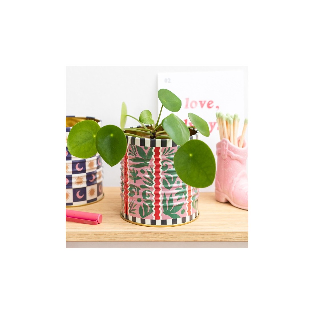 Pot en métal - Adopo (jungle)