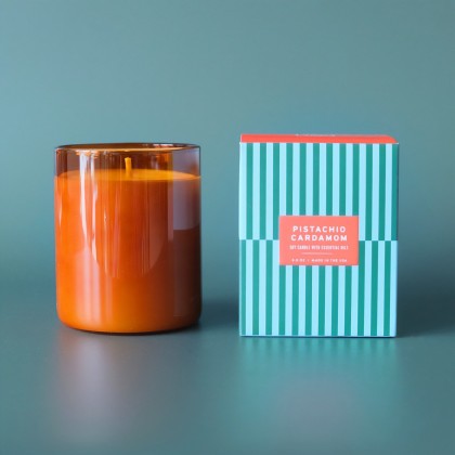 Bougie parfumée - Pistache + cardamome