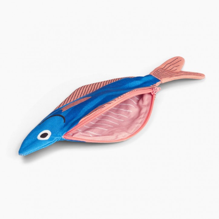 Pochette zippée poisson - Bar