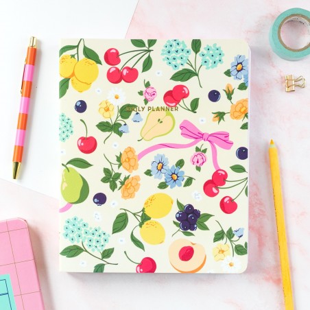 Agenda perpétuel - Flower and fruit