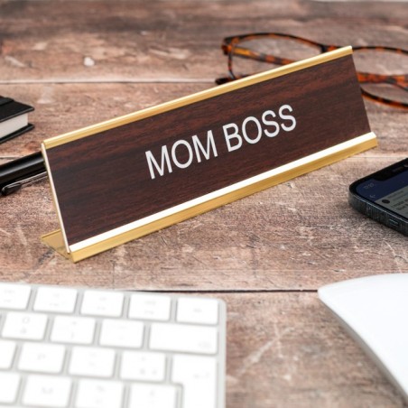 Chevalet de bureau - Mom boss